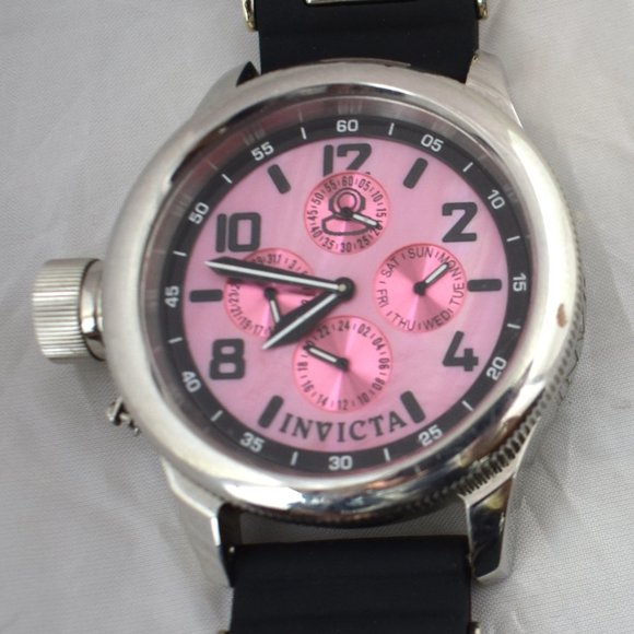 Invicta Russian 1959 Diver Lady Model 1811 Pink - Picture 1 of 12